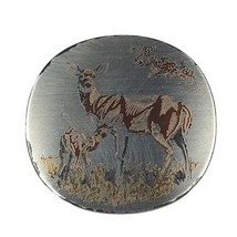 Reed &amp; Barton First Annual Edition Mothers Day PIN PENDANT Deer Mom - $4.00