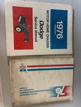 1976 Dodge Motor Home Chassis Service Shop Repair Manual OEM 81-370-6371 Set + - $28.99