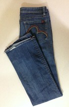 Buffalo Jeans David Bitton Time-X Women&#39;s Boot Cut Low Rise Blue Jeans Size 29 - £11.66 GBP
