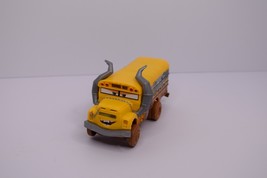 Disney Pixar Cars 3 Miss Fritter Crazy 8 Crashers School Bus Figure - $12.86