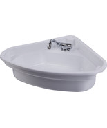 480*480*145mm Triangular White Acrylic Sink GR-Y007B Boat Caravan RV Camper - $163.00+