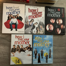 How I Met Your Mother Seasons 1 + 2 + 3 + 4 + 5 DVDs Jason Siegel Cobie Smothers - £9.53 GBP