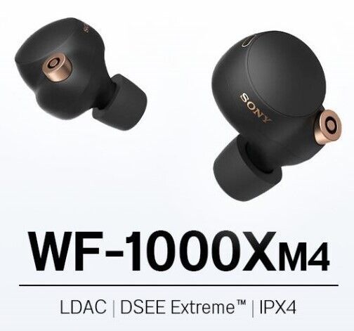 Sony WF-1000XM4 True Wireless Noise-Canceling In-Ear Headphones - £102.24 GBP