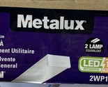 Metalux 2WP1540R Integrated LED Wraparound Ceiling Light White 24” Eaton... - $24.95