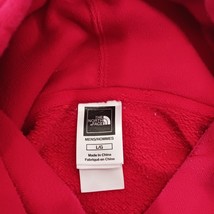 The North Face Men’s Size Large Red Cotton Blend Pullover Hoodie Sweatshirt Logo image 4
