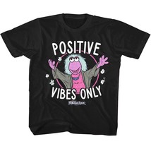 Fraggle Rock Positive Vibes Only Kids T Shirt - £20.06 GBP