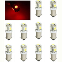 (10) Red 5-LED Dash Indicator Instrument Panel Cluster Gauges Light Bulb... - $24.95