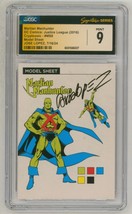 CGC SS 9 Martian Manhunter DC Style Guide Art Card SIGNED Jose Luis Garcia Lopez - $98.99