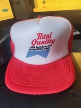 Total Quality Foam Hat squidbillies trucker cap vtg 1980s best have comp... - $19.26