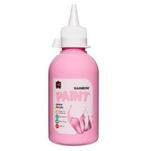 EC Junior Acrylic Rainbow Paint 250mL (Pink) - £25.47 GBP