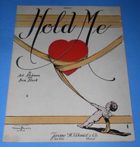 Hold Me Sheet Music Vintage 1920 Jerome H. Remick &amp; Co Hiawatha&#39;s Melody... - £19.97 GBP