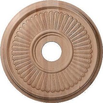 20 in. OD x 1.75 in. P Carved Berkshire Ceiling Medallion, Cherry - £253.94 GBP