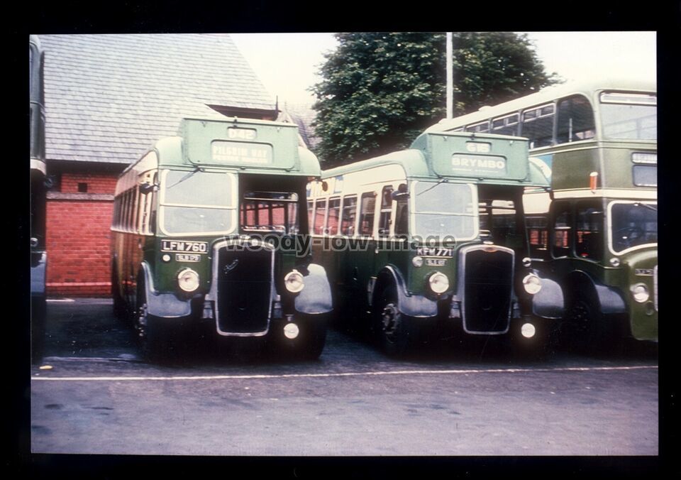 tm7517 - Vintage Crosville Buses - Reg.Nos.LFM 760 &amp; KFM 771 - photograp... - $2.54