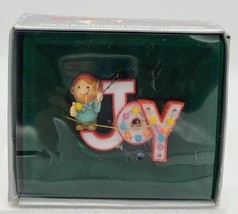 Vintage Christmas Ornament 1984 Enesco JOY E-6209 for Parts Only include... - $1.49