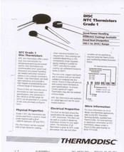 10 pack 1D101753 thermistor thermodisc - $17.00