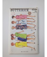 Butterick Pattern #4348 Misses Semi-Fitted Dress Size 16 Bust 36 UnCut V... - £17.30 GBP