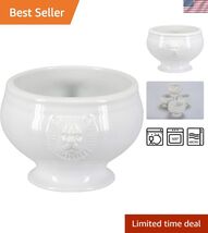 Soup Lions Head Bowl, Set of 4, White 900178S4SIOC - $86.41