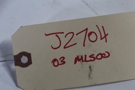 2002-05 MERCEDES W163 ML320 ML350 ML500 REAR DRIVER LEFT BOSE DOOR SPEAKER J2704 image 4