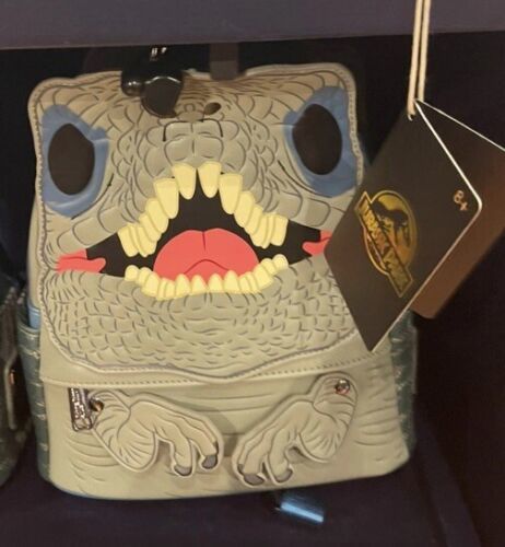 Universal Studios Loungefly Jurassic World Blue Raptor Mini Backpack NWT - $133.99
