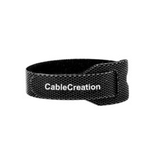 CableCreation 50PCS Fastening Cable Ties Reusable, Premium 6-Inch Adjustable Cor - £13.66 GBP