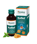 Koflet cough syrup  100ml  relieve symptoms of cough and throat irritation. - $17.52