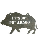 17&quot;x30&quot; 3/8&quot; AR500 Hog Boar Pig - Metal Gong Rifle Steel Shooting Target... - $2,435.61 MXN
