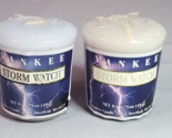 Yankee Candle Storm Watch Votive Candle Set of 2 Retired 1.75oz READ - $15.79