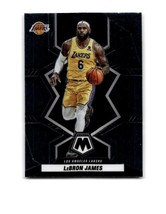 Lebron James 2021-22 Mosaic #146 Base Los Angeles Lakers NBA Basketball - £1.55 GBP