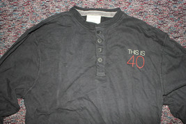 THIS IS 40 - MOVIE PROMO Long-Sleeve Shirt -  - Size LARGE - PROMOTIONAL... - $9.99