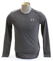 Under Armour Gray Stripe Streaker Long Sleeve Running Shirt Men&#39;s NEW - $49.99