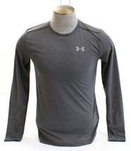 Under Armour Gray Stripe Streaker Long Sleeve Running Shirt Men&#39;s NEW - £40.05 GBP