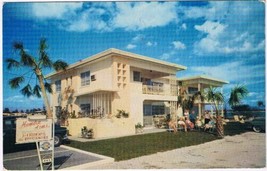 Postcard Hamden Arms Apartments Clearwater Beach Florida - £3.04 GBP