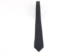 Vintage 50s 60s Rockabilly Faded Blank Skinny Neck Tie Dress Tie Black W... - $27.18 CAD