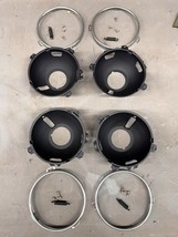 1961-1967 Ford Fairlane Galaxie Headlight Mounting Buckets Trim Rings Fa... - $3,030.26 MXN