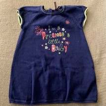Girls Baby Shirt Size 18 Months Navy I’m a Precious Little Baby - £2.79 GBP