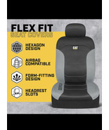 Caterpillar Flexfit Automotive Seat Covers for Cars Trucks and SUVs (Set... - $29.69