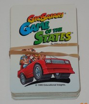 MB Geo Safari Game Of States Board Game Replacement 50 State Destination Cards - $14.78