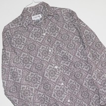 Men&#39;s Calvin Klein Shirt ~ Sz M Good, Used Geometric Eastern Turkish Tile Design - £11.89 GBP