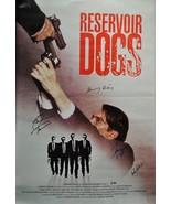RESERVOIR DOGS CAST SIGNED POSTER x5 - Quentin Tarantino, Harvey Keitel,... - £494.67 GBP