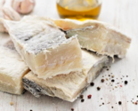 CODFISH SALTED Dry 1.10 lbs Portuguese Dried Bacalhau 500g 17.64Oz Cod Fish - £18.41 GBP