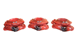 Yankee Candle Crab Tea Light Holders Beach House Nautical lot of 3 Beach... - £15.73 GBP