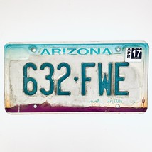 2017 United States Arizona Grand Canyon State Passenger License Plate 632-FWE - £13.21 GBP