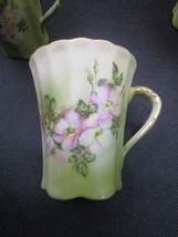 Nippon Noritake Handpainted floral coffee cup set of 4 - $75.23