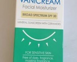 Vanicream Facial Moisturizer Minerals Sunscreen with Ceramides SPF 30, 2... - $16.82