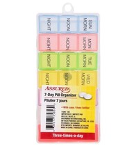 Premier Plus Assured 7-Day And Three Times A Day Colored Plastic Pill Or... - $6.99