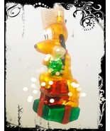 Authentic Christopher Radko Disney NOEL PLUTO Hand blown Glass Ornament ... - $149.00
