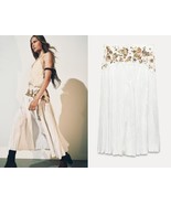 $169 ZARA NWT SEQUIN MIDI SKIRT ZW COLLECTION LARGE - $137.18 CAD