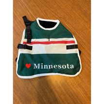 XS Dog Jacket 'I Love Minnesota' Design - $8.98