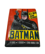 1989 Topps Batman Cards, 1 Sealed Batman Wax PACK (2nd Series) From Box,... - $11.63 CAD