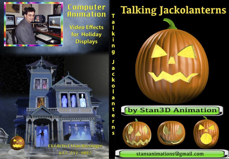 Talking and Singing Jackolantern DVD - $28.95